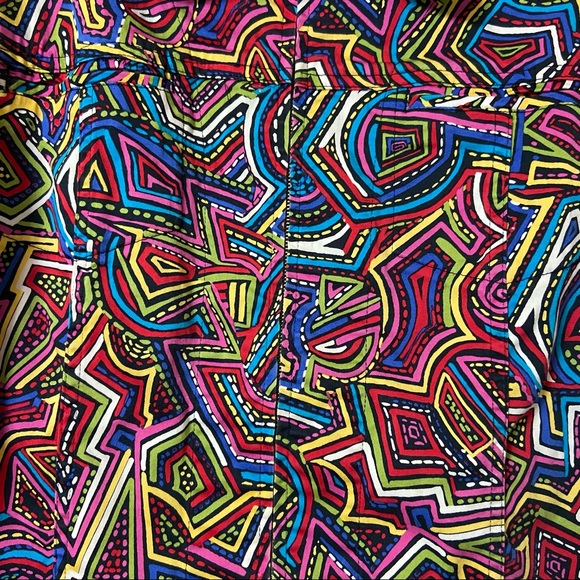 Chico’s Multi Color Zipper Jacket Chicos Size 2 Large 12 - Picture 3 of 13